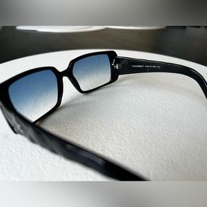 Authentic Chanel rectangle sunglasses